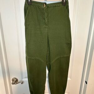 Zara Forest Green Trousers